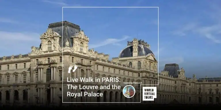 Live Walk in PARIS: The Louvre and the Royal Palace