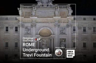 ROME Underground. Trevi Fountain