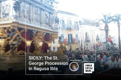 SICILY: The St. George Procession in Ragusa Ibla