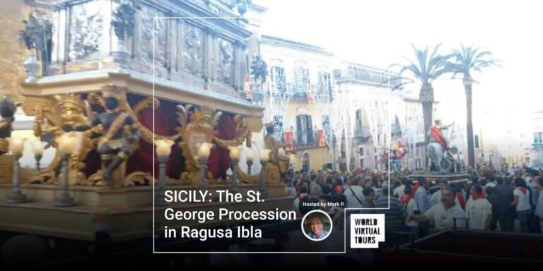 SICILY: The St. George Procession in Ragusa Ibla