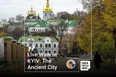 Live Walk in KYIV: The Ancient City