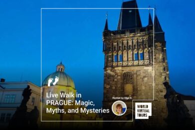Live Walk in PRAGUE: Magic, Myths, and Mysteries