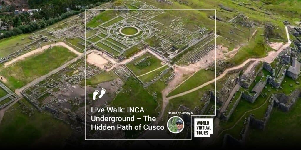 Live walk: inca underground – the hidden path of cusco