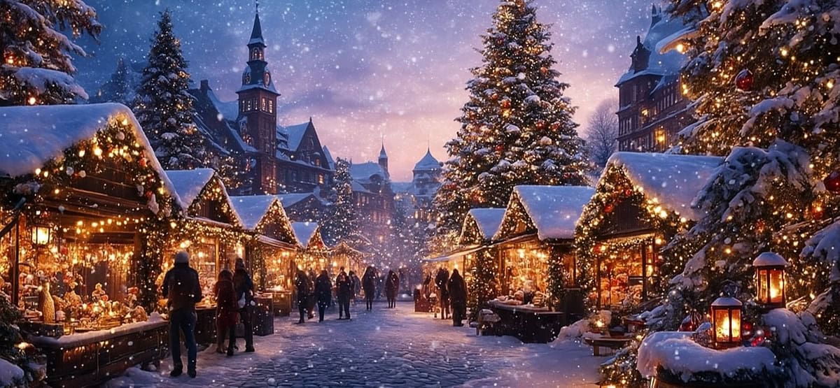 Christmas Virtual Tours 2025 Markets Stories and LIVE Walking banner news