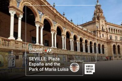 SEVILLE: Plaza España and the Park of Maria Luisa