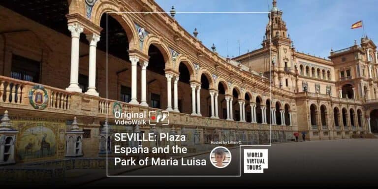 SEVILLE: Plaza España and the Park of Maria Luisa