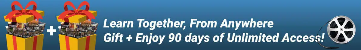 Gift + enjoy 90 days of unlimited access - you can now watch our most beloved tours whenever you want.