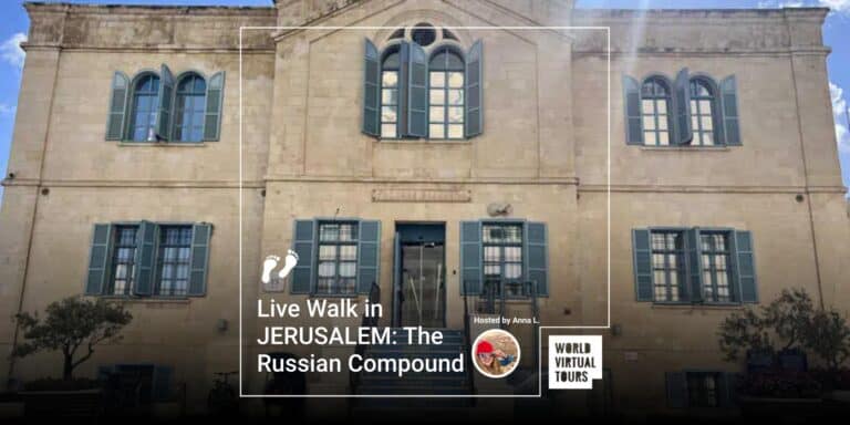 Live Walk in JERUSALEM: The Russian Compound