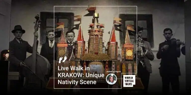 Live Walk in KRAKOW: Unique Nativity Scene