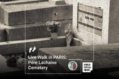 Live Walk in PARIS: Père Lachaise Cemetery