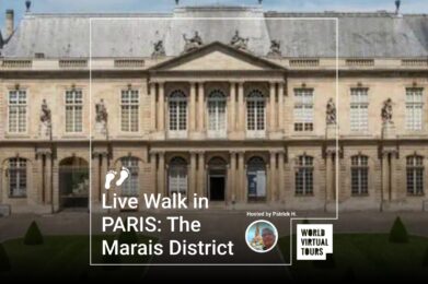 Live Walk in PARIS: The Marais District