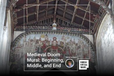 Medieval Doom Mural: Beginning, Middle, and End