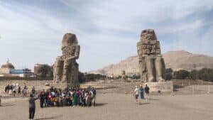 The colossi of memnon