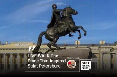 LIVE WALK The Place That Inspired Saint Petersburg