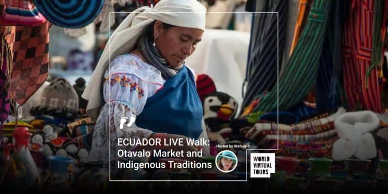 ECUADOR LIVE Walk: Otavalo Market and Indigenous Traditions