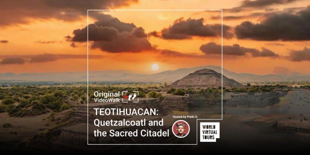 Teotihuacan: quetzalcoatl and the sacred citadel - led by fredo | virtual tour on demand