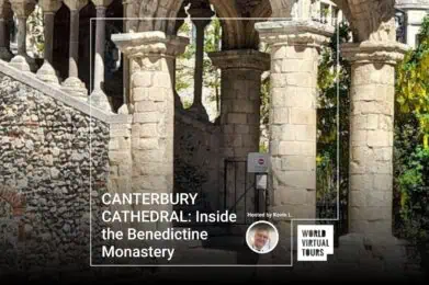 CANTERBURY CATHEDRAL: Inside the Benedictine Monastery