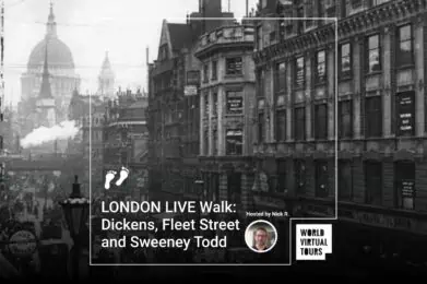 LONDON LIVE Walk: Dickens, Fleet Street and Sweeney Todd