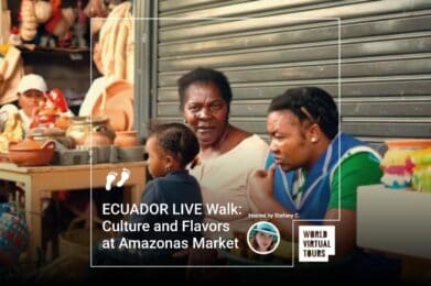 ECUADOR LIVE Walk: Culture and Flavors at Amazonas Market