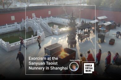 Exorcism at the Sanyuan Taoist Nunnery in Shanghai