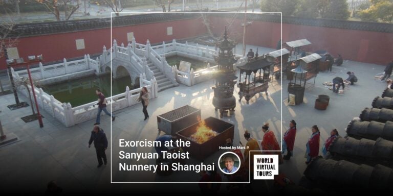 Exorcism at the Sanyuan Taoist Nunnery in Shanghai