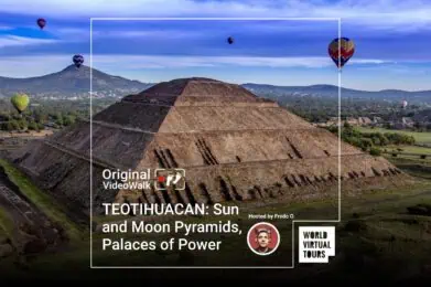 TEOTIHUACAN: Sun and Moon Pyramids, Palaces of Power