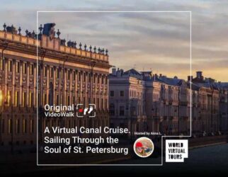 A virtual canal cruise. Sailing through the soul of st. Petersburg