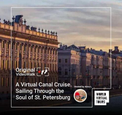 A virtual canal cruise. Sailing through the soul of st. Petersburg