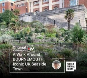 A walk around bournemouth. Iconic uk seaside town