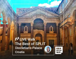 Live walk the best of split - diocletian's palace - croatia