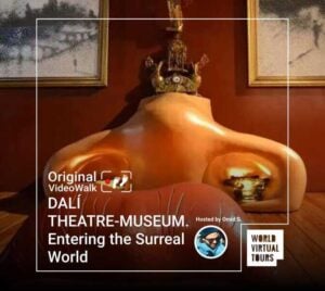 Dalí theatre-museum. Entering the surreal world