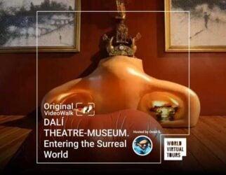 Home 249 DalĂ theatre-museum. Entering the surreal world
