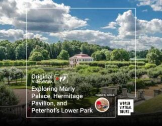 Exploring marly palace, hermitage pavilion, and peterhof’s lower park