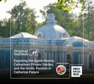Exploring the agate rooms, catherine’s private garden, and the grotto pavilion in catherine palace
