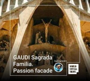 GAUDI Sagrada Familia. Passion facade