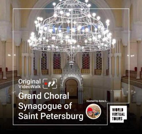 Grand choral synagogue of saint petersburg