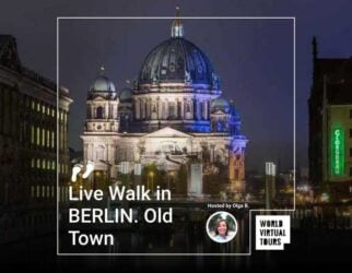 Live walk in berlin. Old town