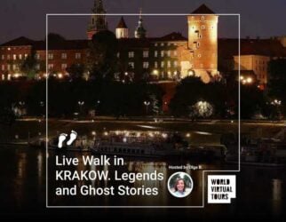 Live walk in krakow. Legends and ghost stories