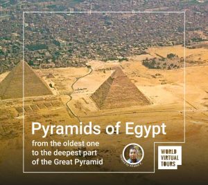 Pyramids of egypt: from the oldest one to the deepest part of the great pyramid