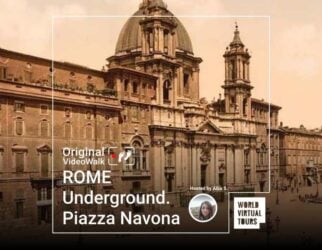 Rome underground. Piazza navona