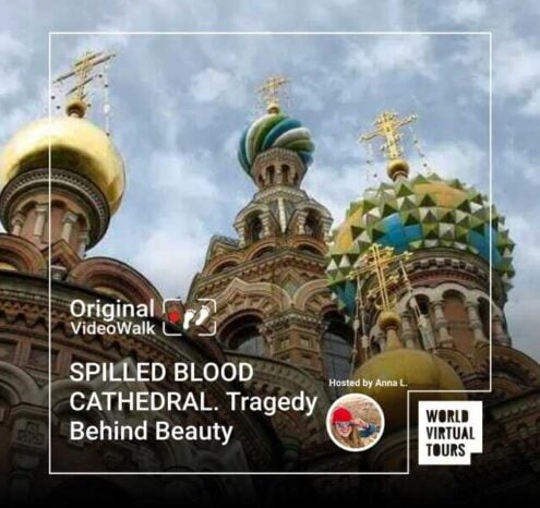 Spilled blood cathedral. Tragedy behind beauty
