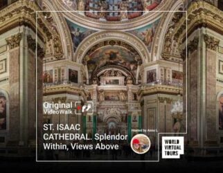 Home 217 St. Isaac cathedral. Splendor within, views above