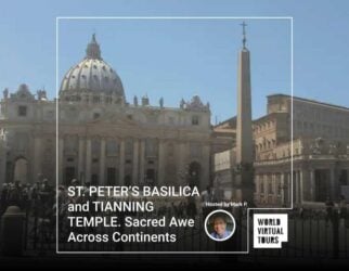 Home 242 St. Peter’s basilica and tianning temple. Sacred awe across continents