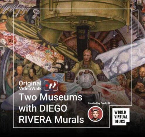 Two museums with diego rivera murals