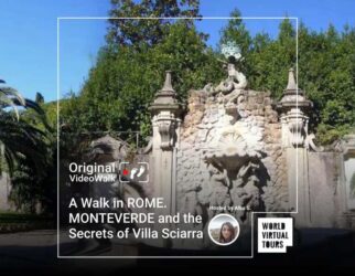 A walk in rome. Monteverde and the secrets of villa sciarra