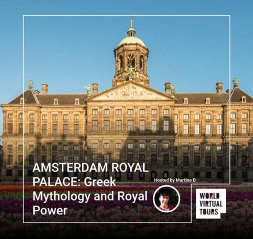 Amsterdam royal palace: greek mythology and royal power