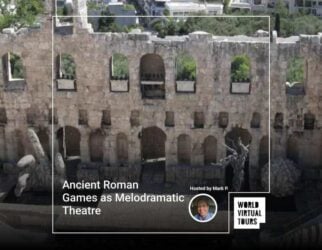Ancient roman games as melodramatic theatre