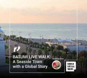 Batumi live walk: a seaside town with a global story