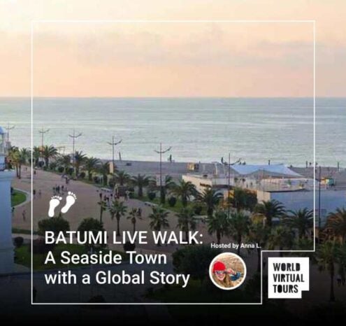 Batumi live walk: a seaside town with a global story