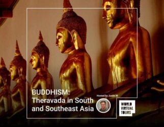 Buddhism: theravada in south and southeast asia